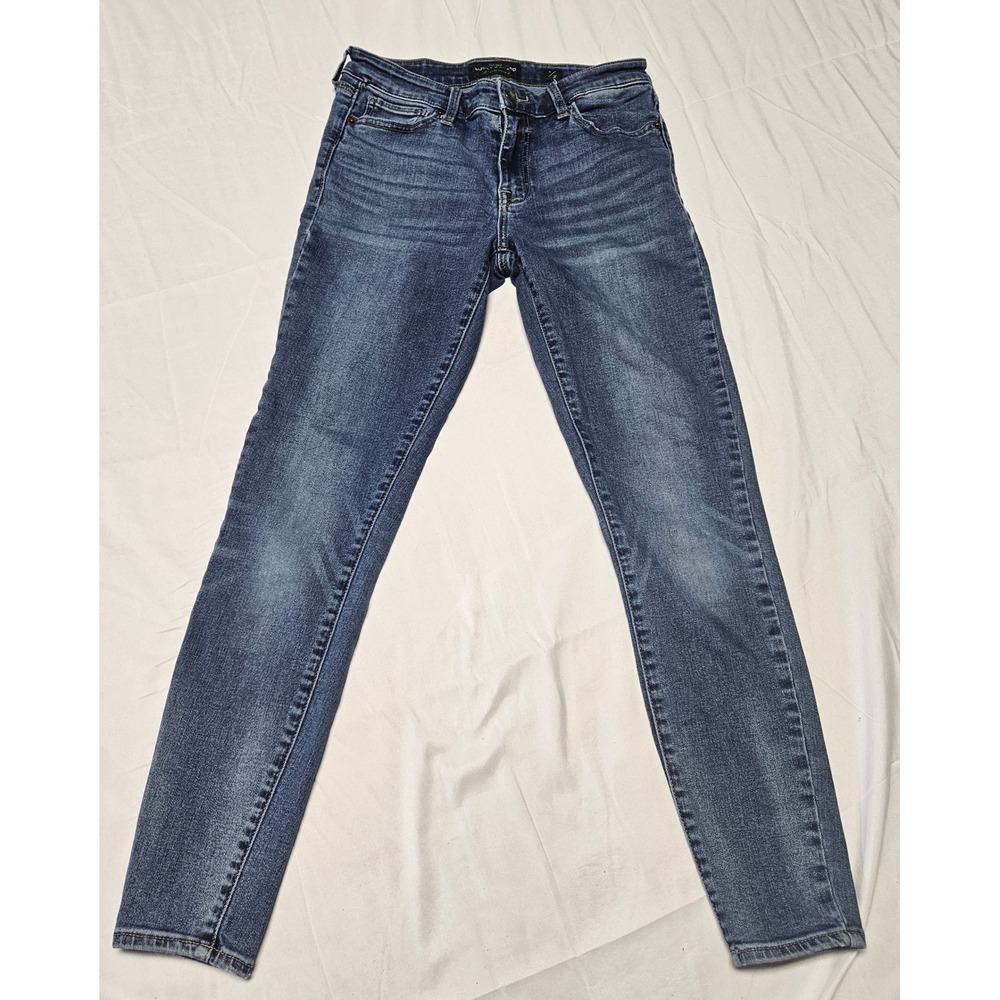 Lucky Brand Skinny Jeans Womens 4/27 Blue Medium Wash Stretch Denim Casual